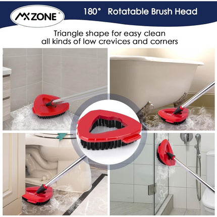 Scrubber Mop Head Replacement for O-Cedar EasyWring 1-Tank Spin Mop – Hard Brist