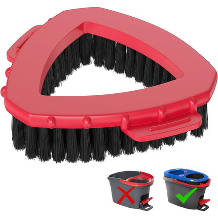 Scrubber Mop Head Replacement for O-Cedar RinseClean 2 Tank System – Hard Brist