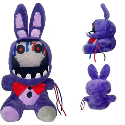 FNAF Withered Bonnie Plush 11" – Security Breach Purple Bunny Doll – New w/ Tag