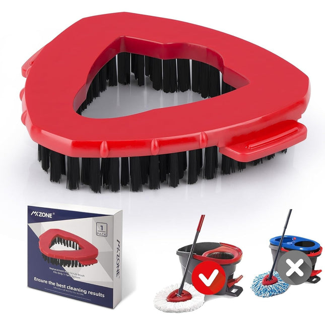 Scrubber Mop Head Replacement for O-Cedar EasyWring 1-Tank Spin Mop – Hard Brist