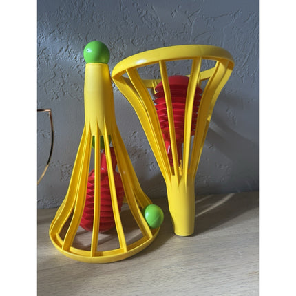 New Old Stock Vintage Tupperware Pop-A-Lot Toy Set Of Two